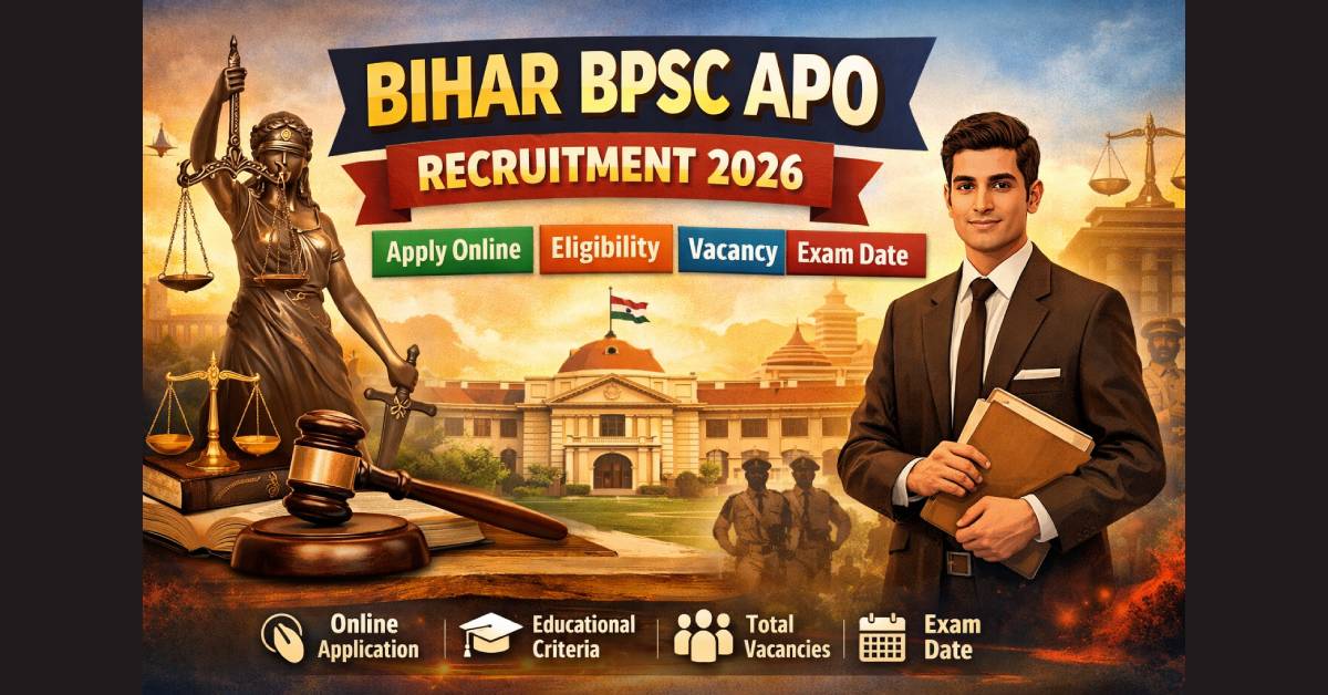 Bihar BPSC APO Recruitment 2026: Apply Online, Eligibility, Vacancy, Exam Date